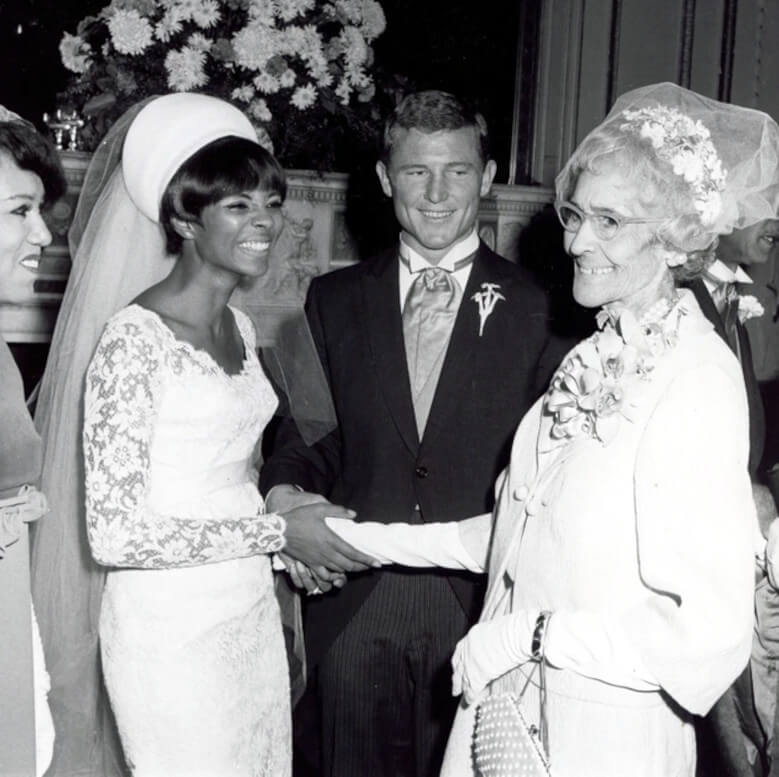 Leslie Uggams and Grahame Pratt weddings in 1965