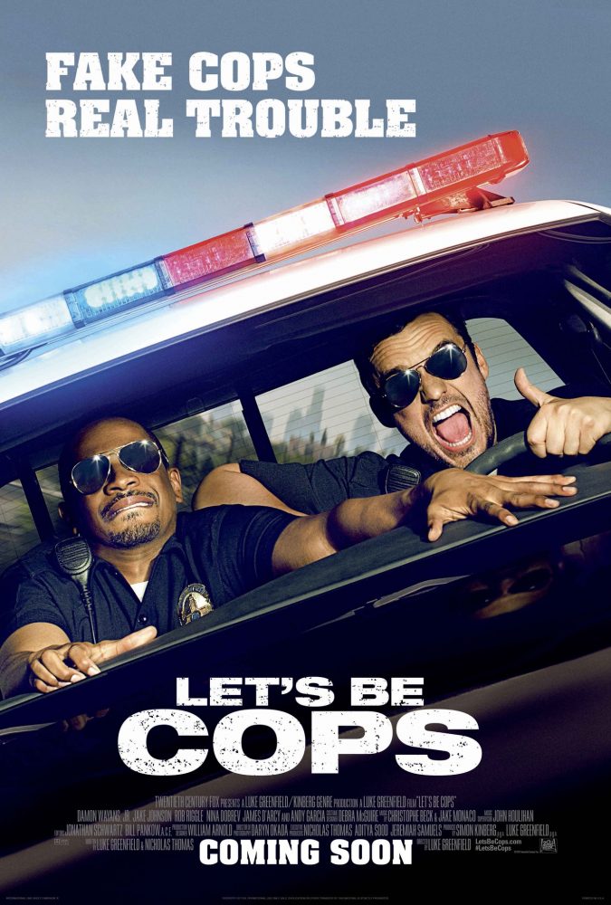 Let's Be Cops 2014 poster