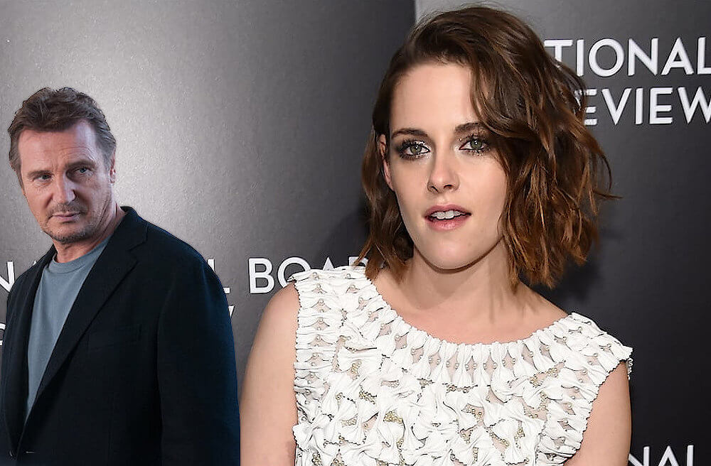 Liam Neeson med Kristen Stewart