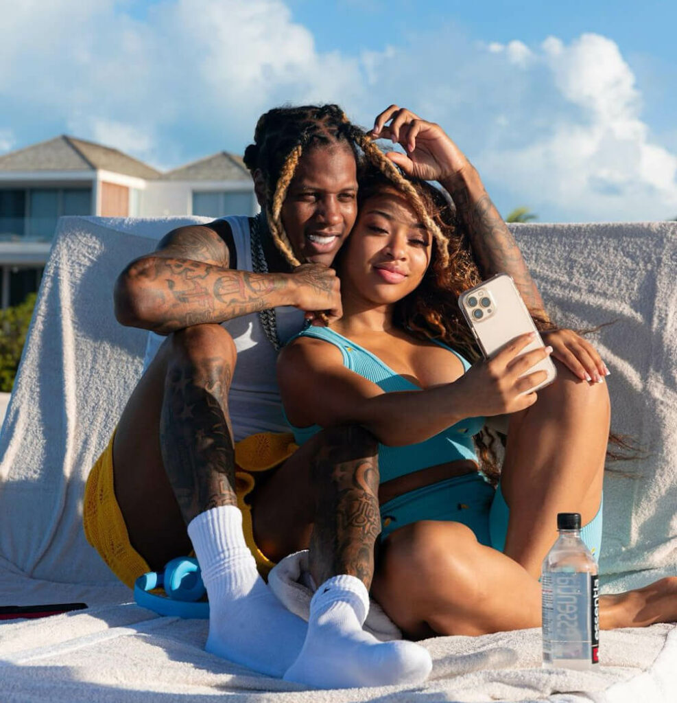 Lil Durk and his long-term girlfriend India Royale
