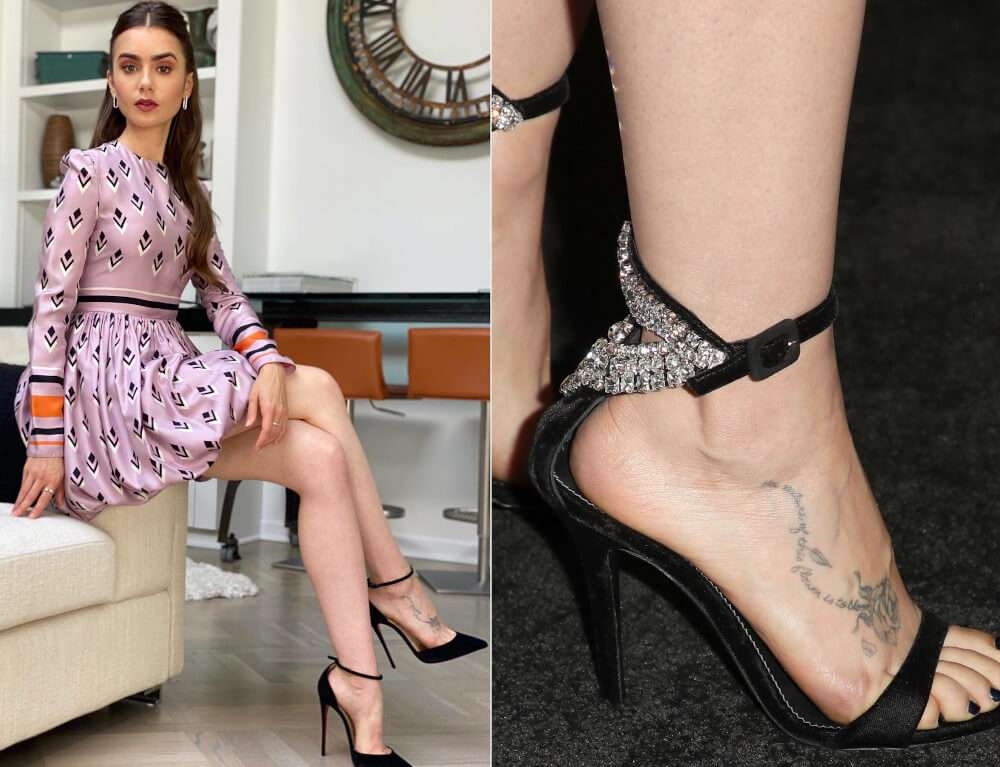 Top more than 86 lily collins tattoo  thtantai2