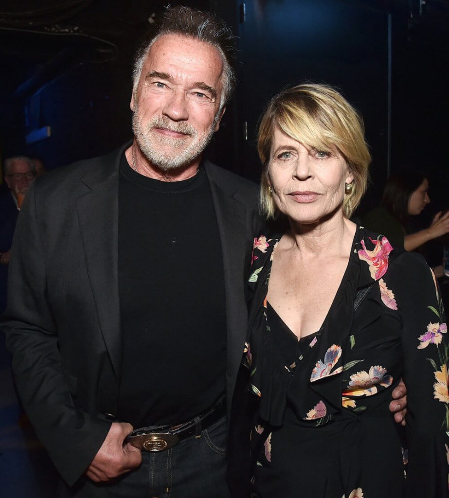 Linda Hamilton and Boyfriend Arnold Schwarzenegger