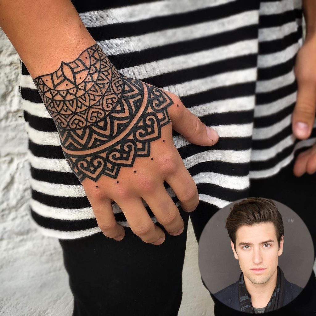 Logan Henderson Hand Tattoo