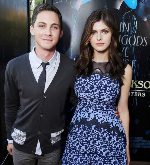 Logan Lerman girlfriend Alexandra Daddario