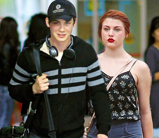 Logan Lerman girlfriend Frances Bean Cobain