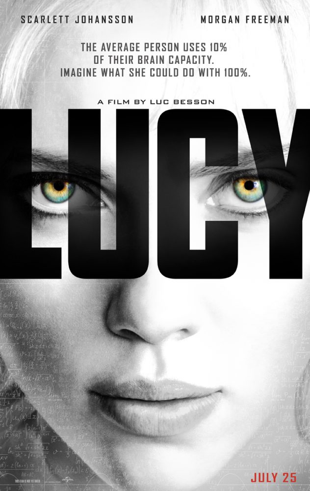 Lucy 2014 poster