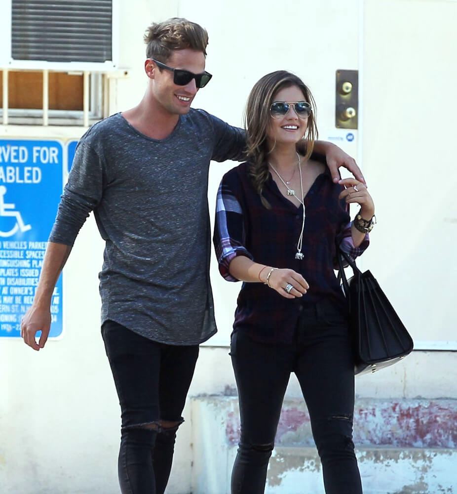 Lucy Hale and Adam Pitts