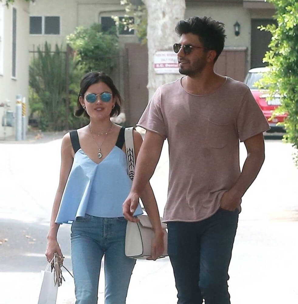 Lucy Hale and Anthony Kalabretta