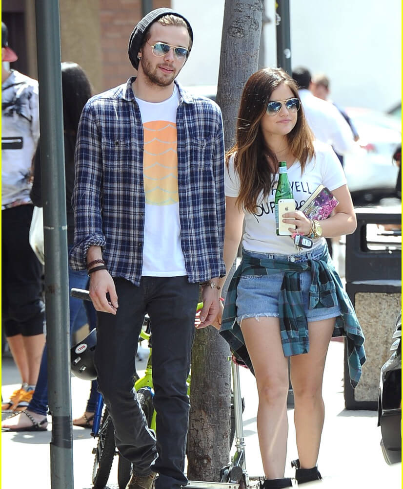 Lucy Hale and Joel Crouse