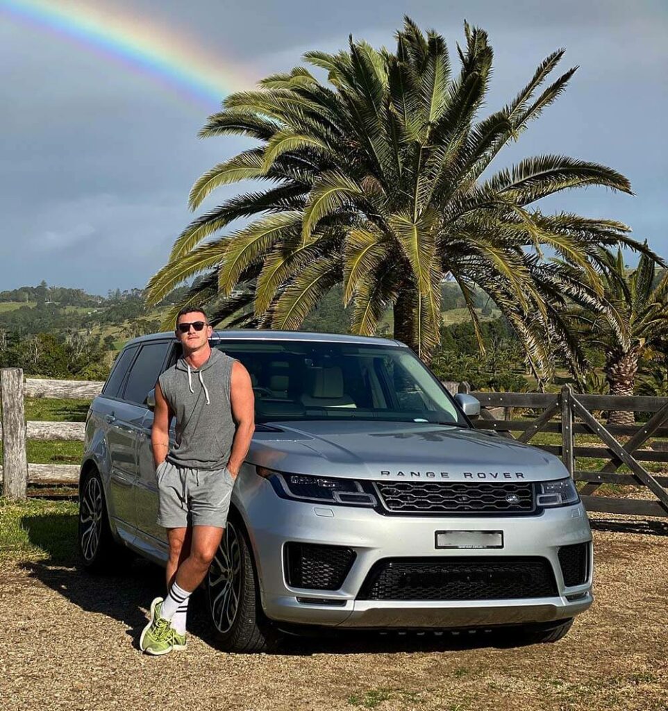 Luke Evans' Range Rover