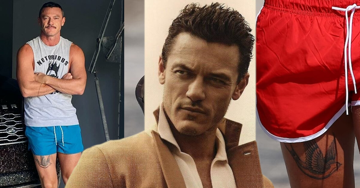 Luke Evans 2 tattoos