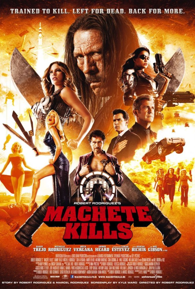 Machete Kills 2013 poster