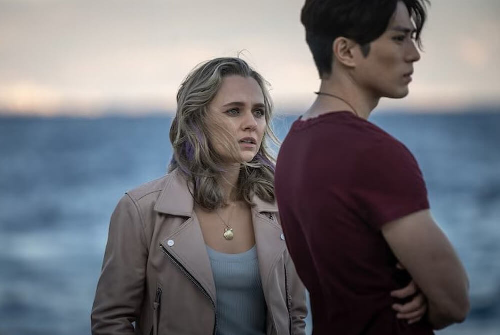 Madison Iseman in Knight of the Zodiac alongisde Mackenyu