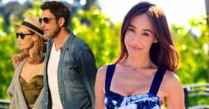 Maggie Q with her boyfriend Dylan