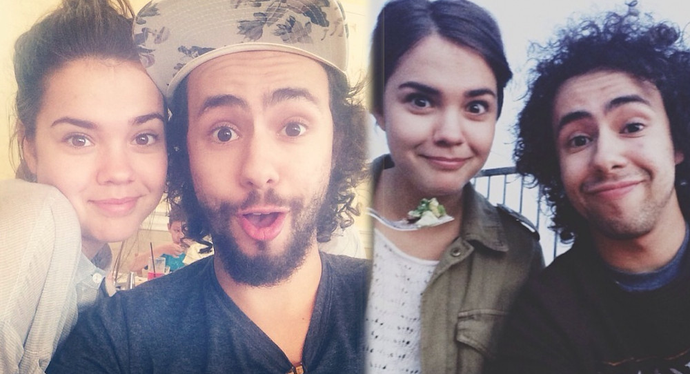 Maia Mitchell with boyfriend Ramy Youssef