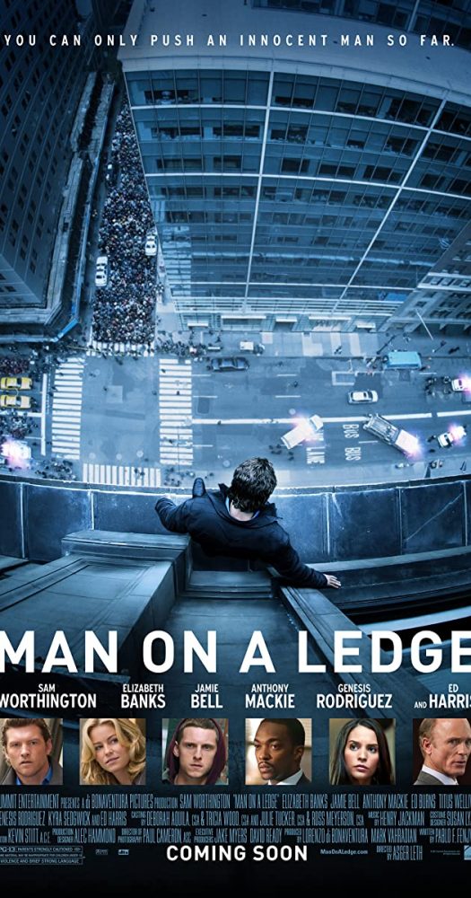 Man on a Ledge 2012 poster