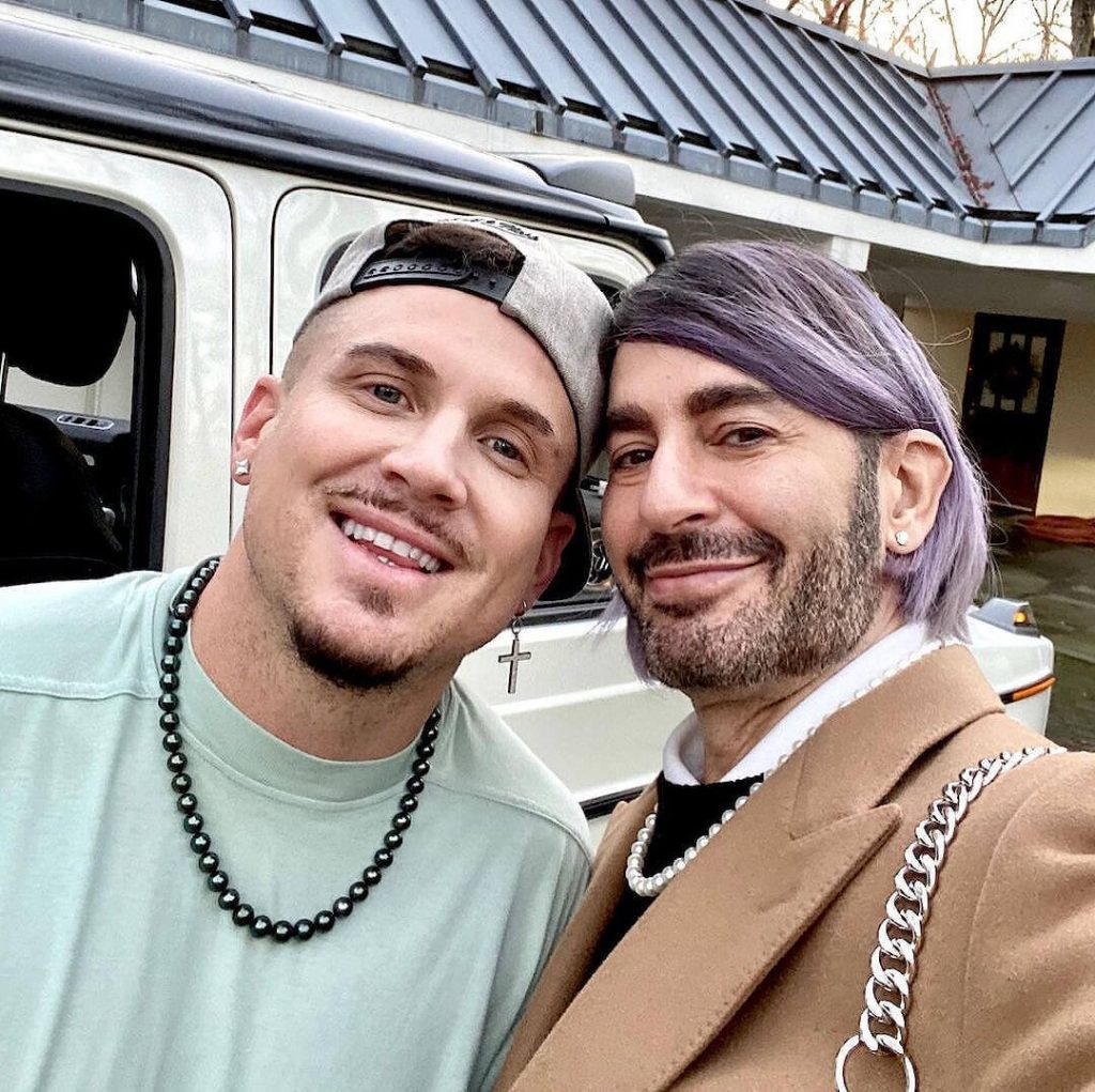 Who is Marc Jacobs' husband Char Defrancesco?