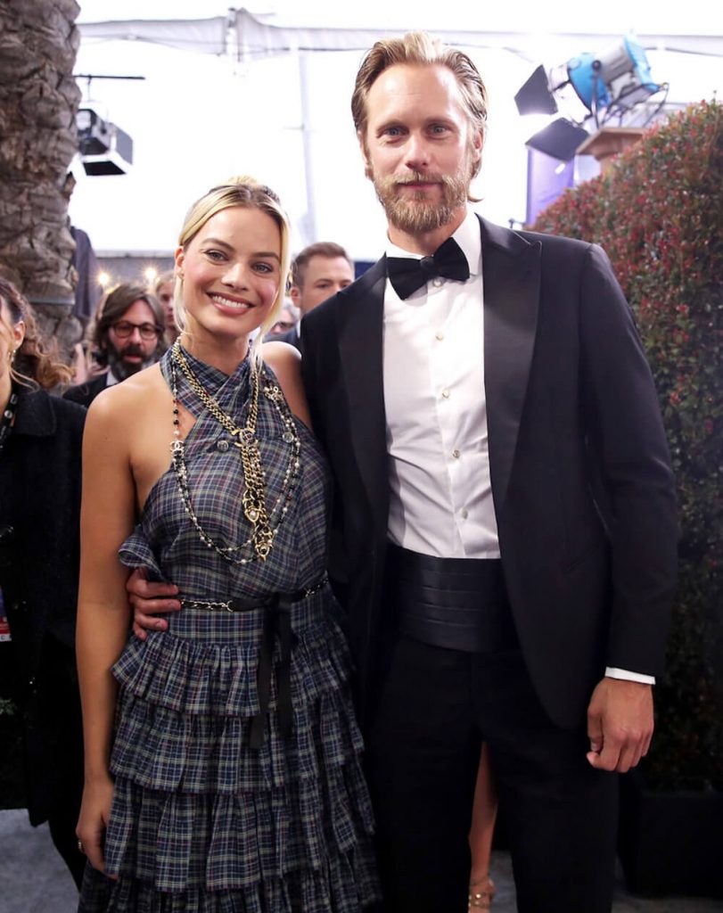 Margot Robbie and ex boyfriend Alexander Skarsgard