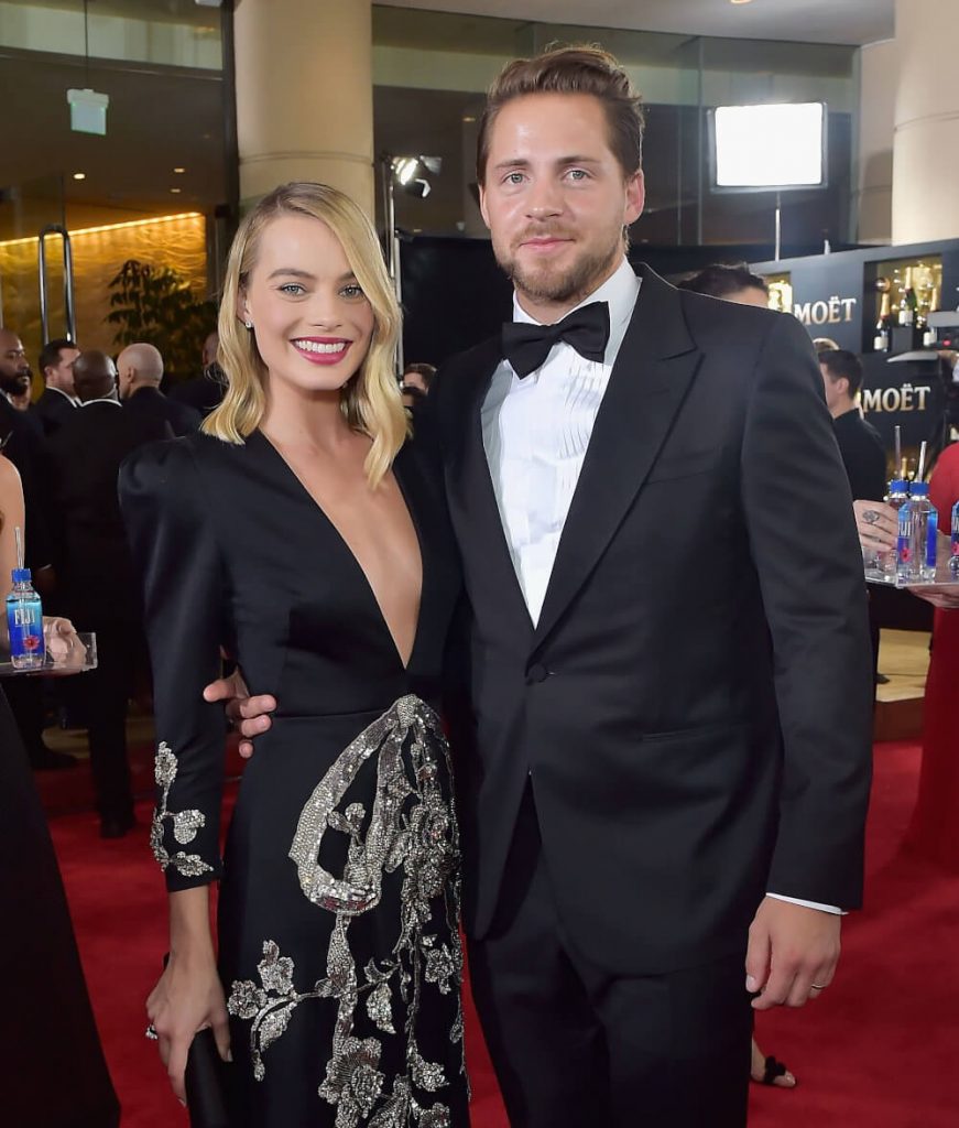 Margot Robbie with her husband Tom Ackerley