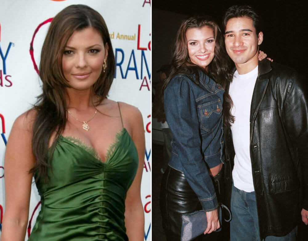 Mario Lopez and ex girlfriend Ali Landry