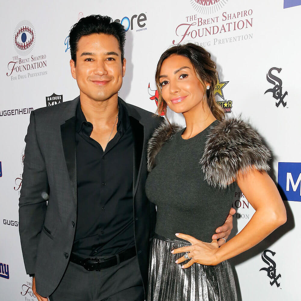 Mario Lopez and current wife Courtney Laine Mazza