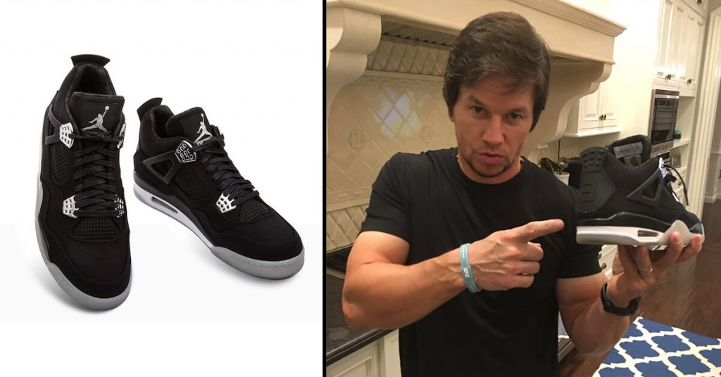 Mark Wahlberg's  Eminem x Carhartt Air Jordan 4 sneakers