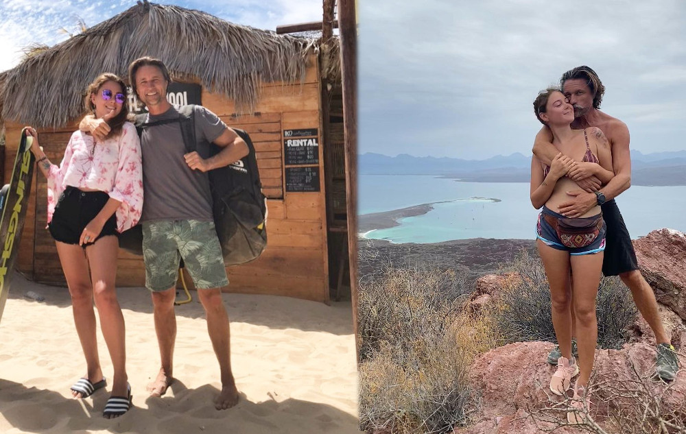 Martin Henderson og kæreste Aisha Mendes