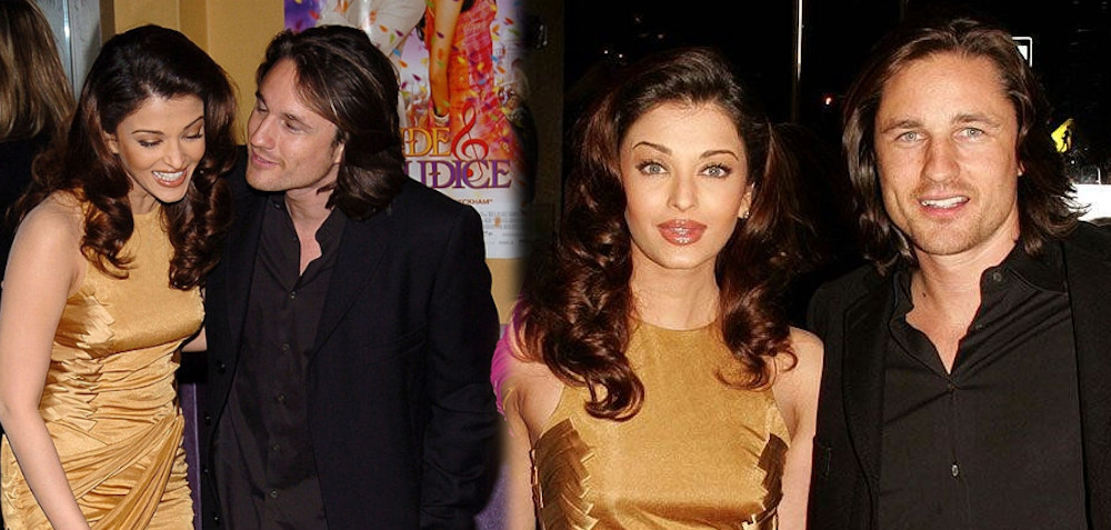 Martin Henderson with ex Aishwarya Rai Bachchan