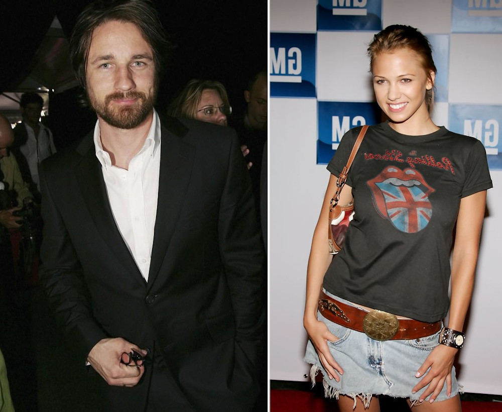 Martin Henderson a bývalá přítelkyně Marnette Patterson