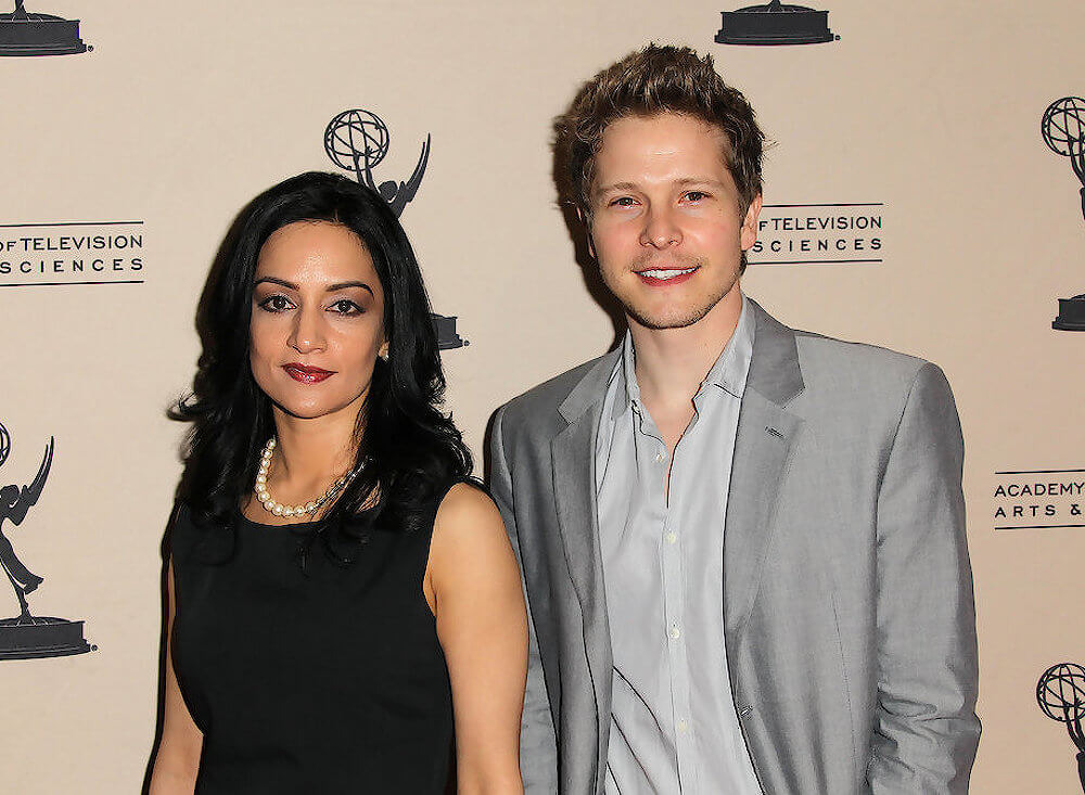 Matt Czuchry and ex girlfriend Archie Panjabi