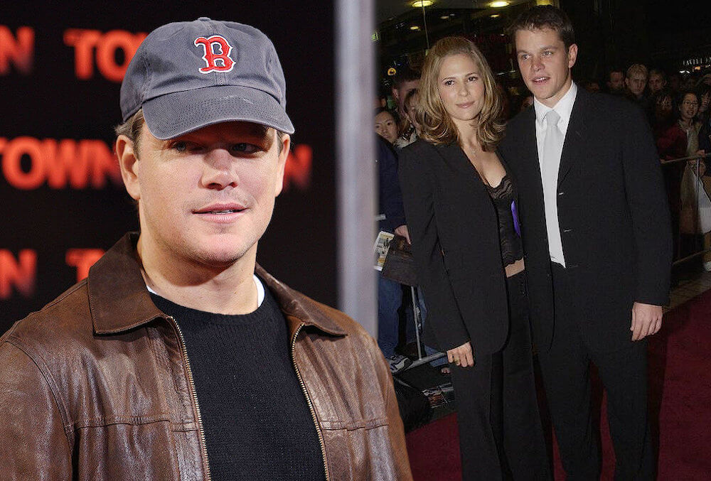 Matt Damon with ex gf Odessa Whitmire