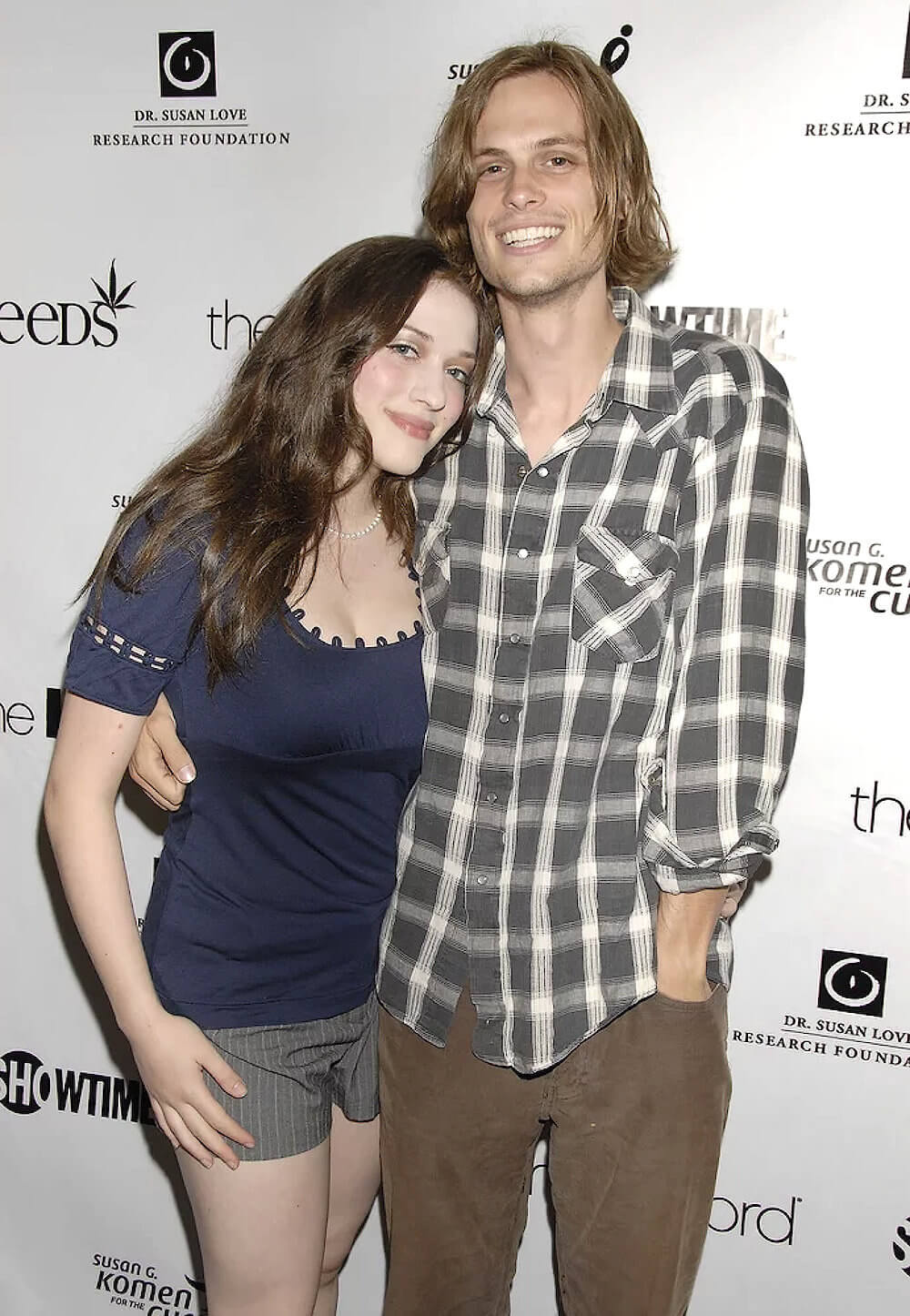 Matthew Gray Gubler and girlfriend Kat Dennings