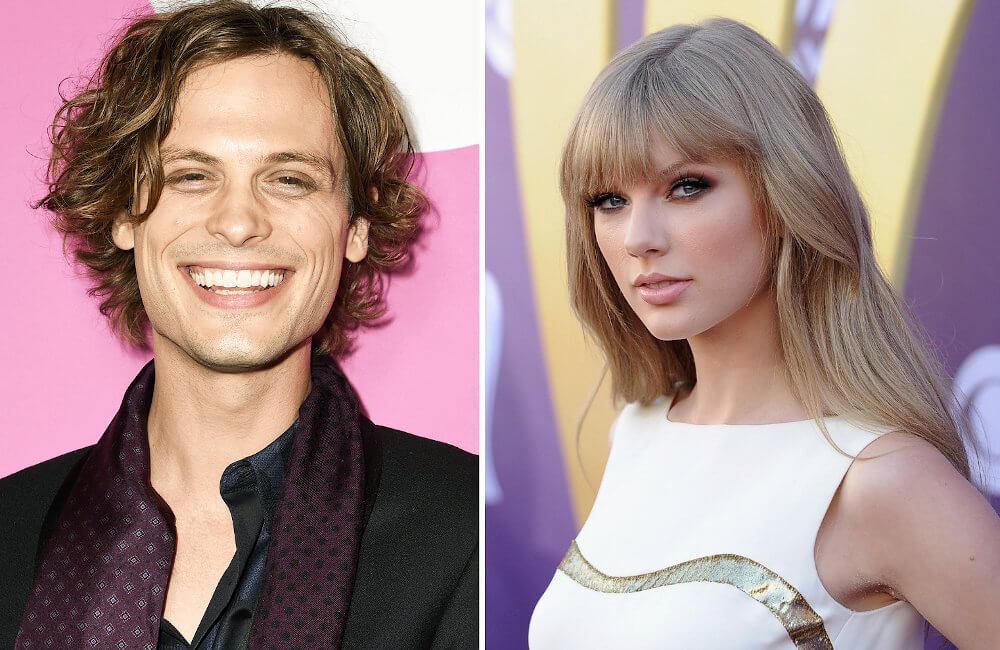 Matthew Gray Gubler with rumored girlfriend Taylor Swift