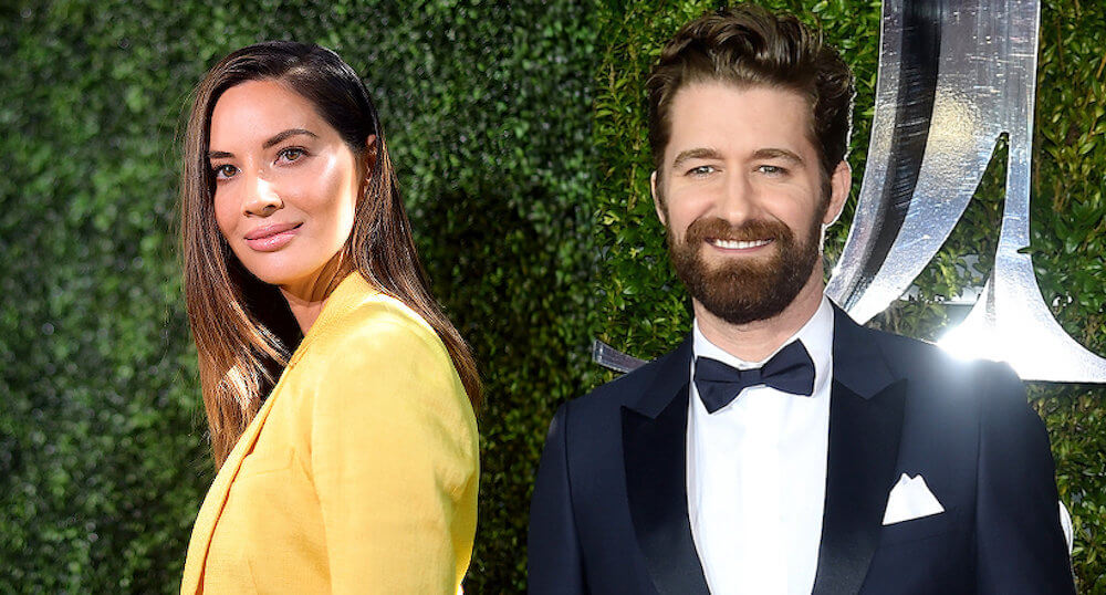 Matthew Morrison and ex gf Olivia Munn