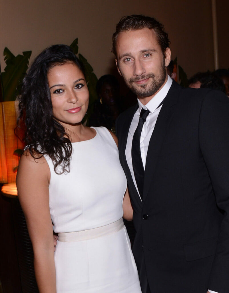 Matthias Schoenaerts and his ex girlfriend Alexandra Schouteden