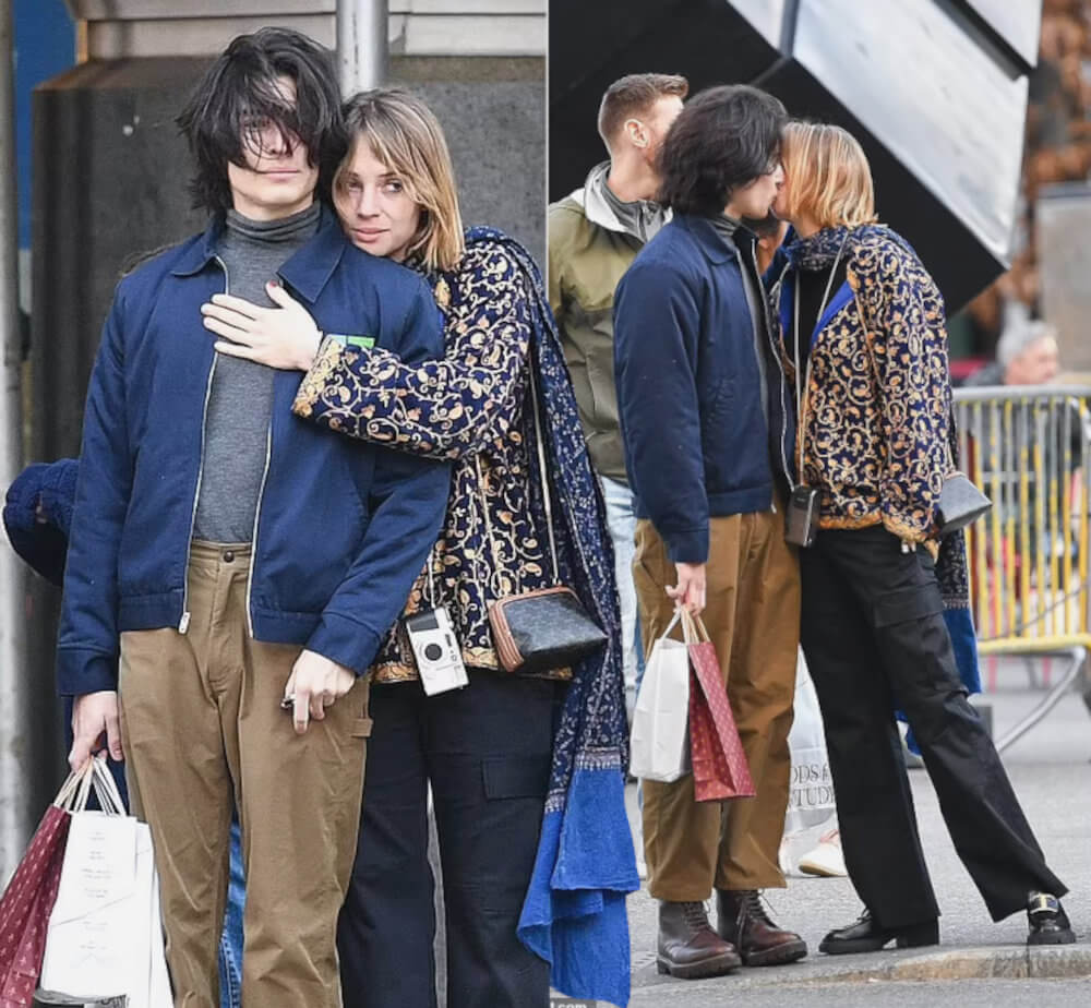 Maya Hawke and Spencer Barnett