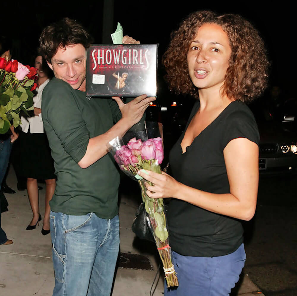 Maya Rudolph and with ex boyfriend Chris Kattan