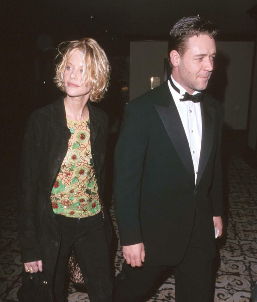 Meg Ryan and Russell Crowe