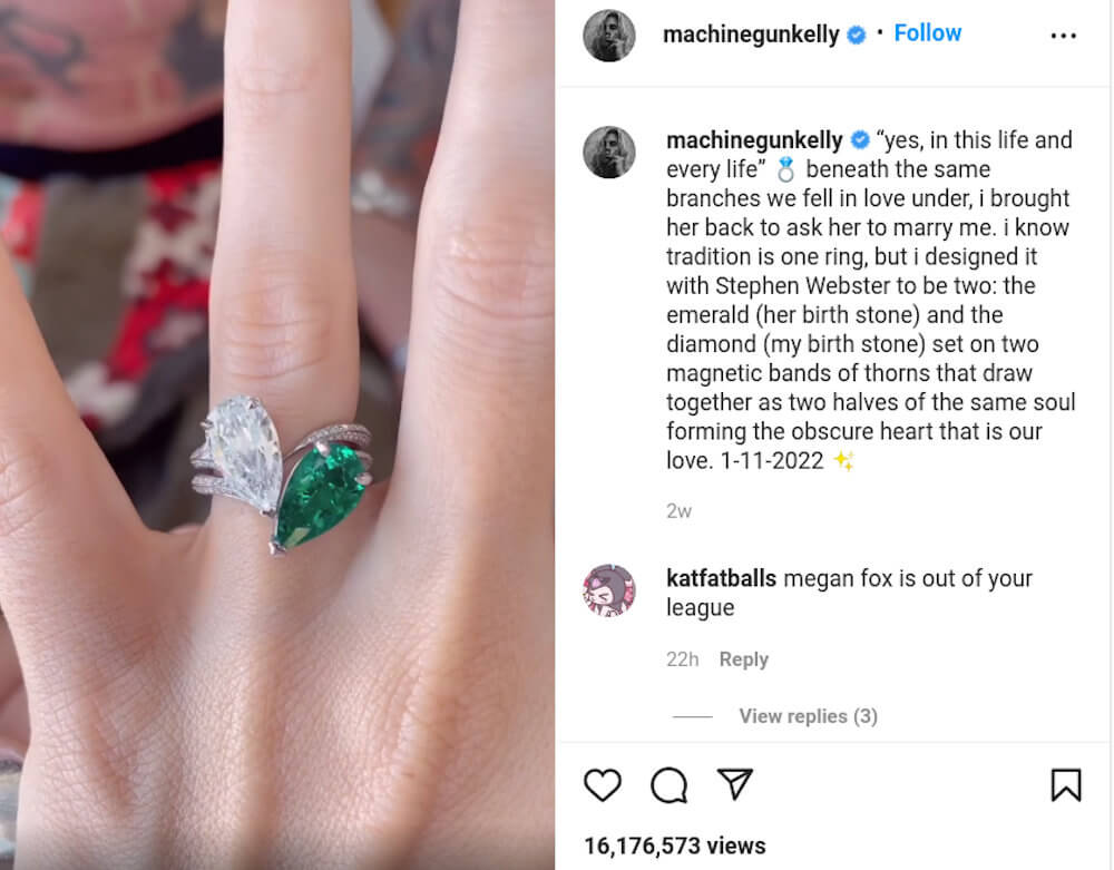 Megan Fox is now engaged