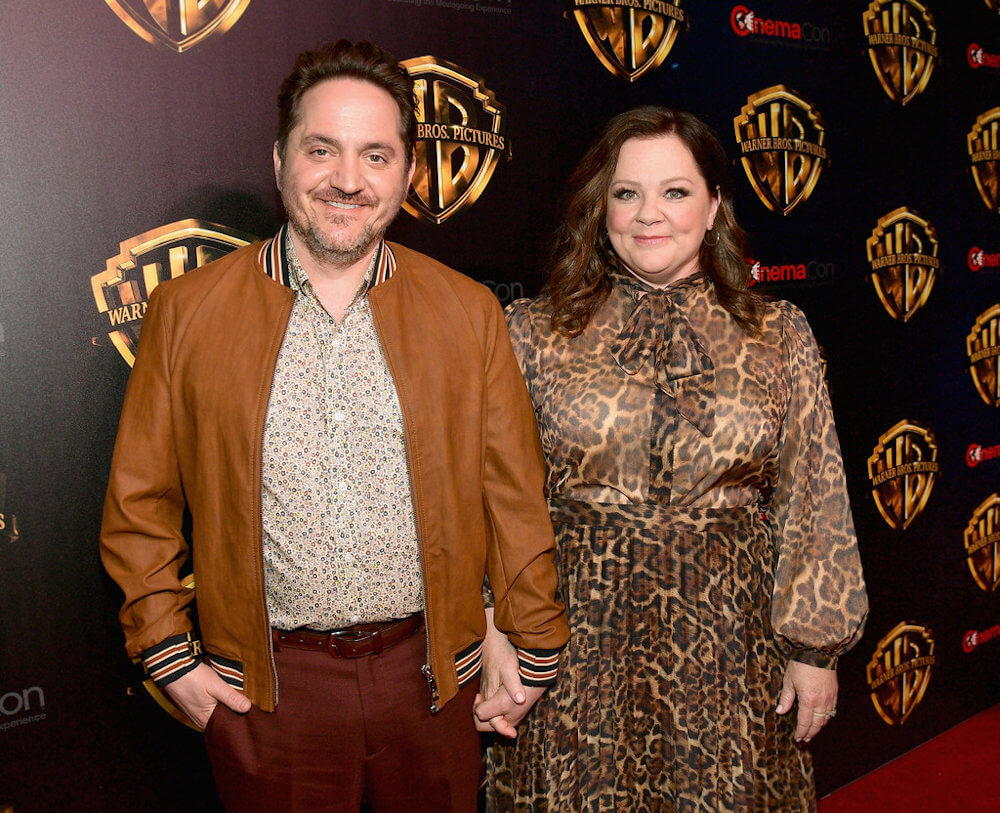 Melissa Mccarthy and current husband Ben Falcone