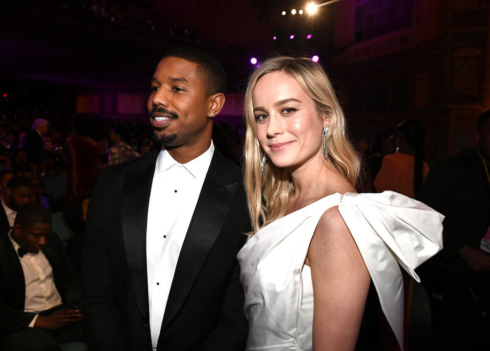 Michael B. Jordan and ex Brie Larson