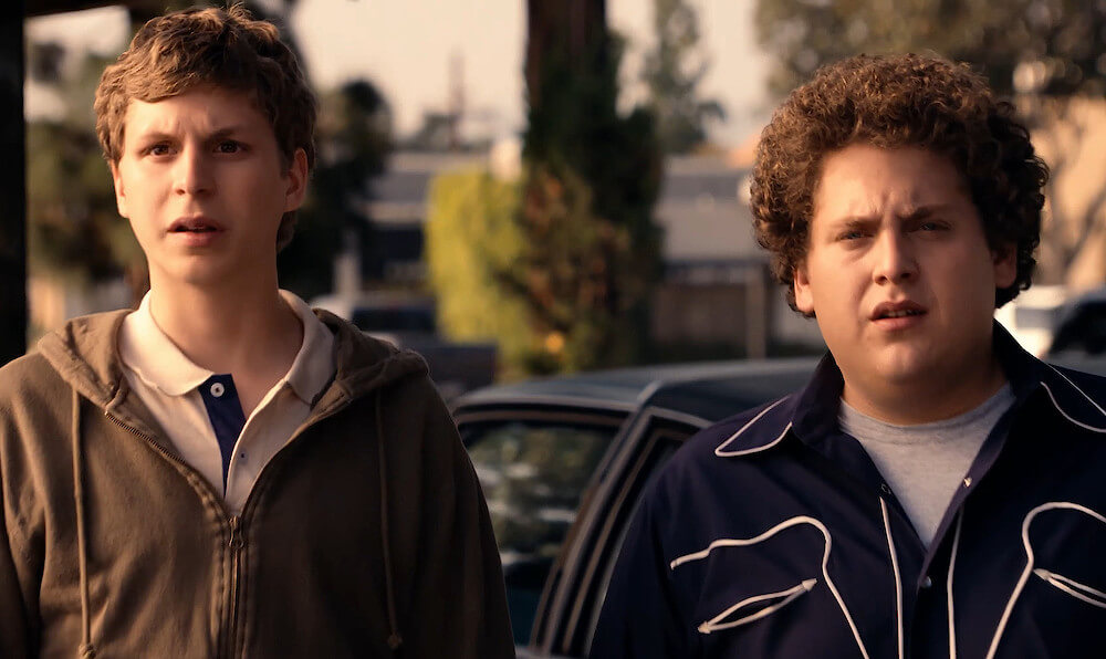 Michael Cera, Jonah Hill in Superbad