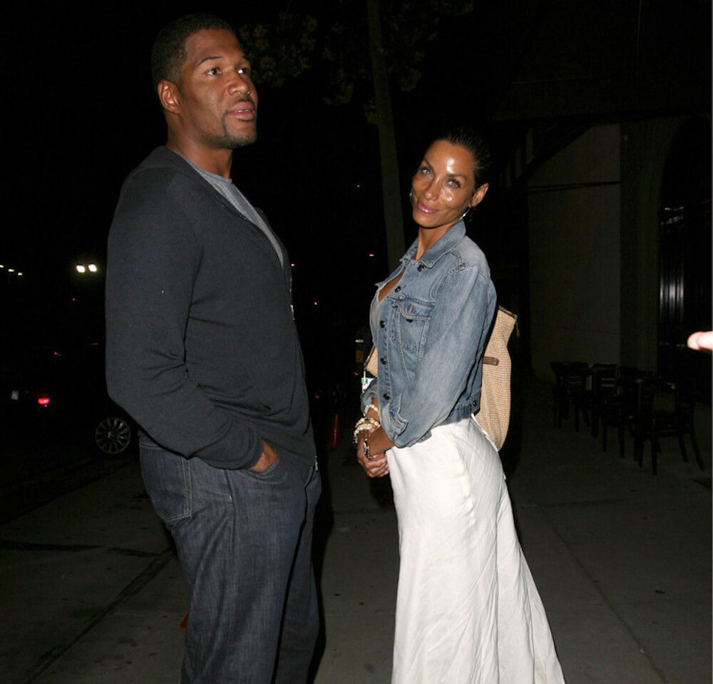 Michael Strahan and ex girlfriend Nicole Mitchell