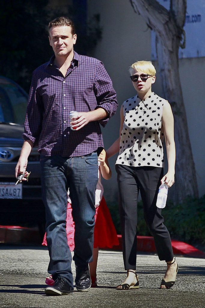 Michelle Williams and ex boyfriend Jason Segel