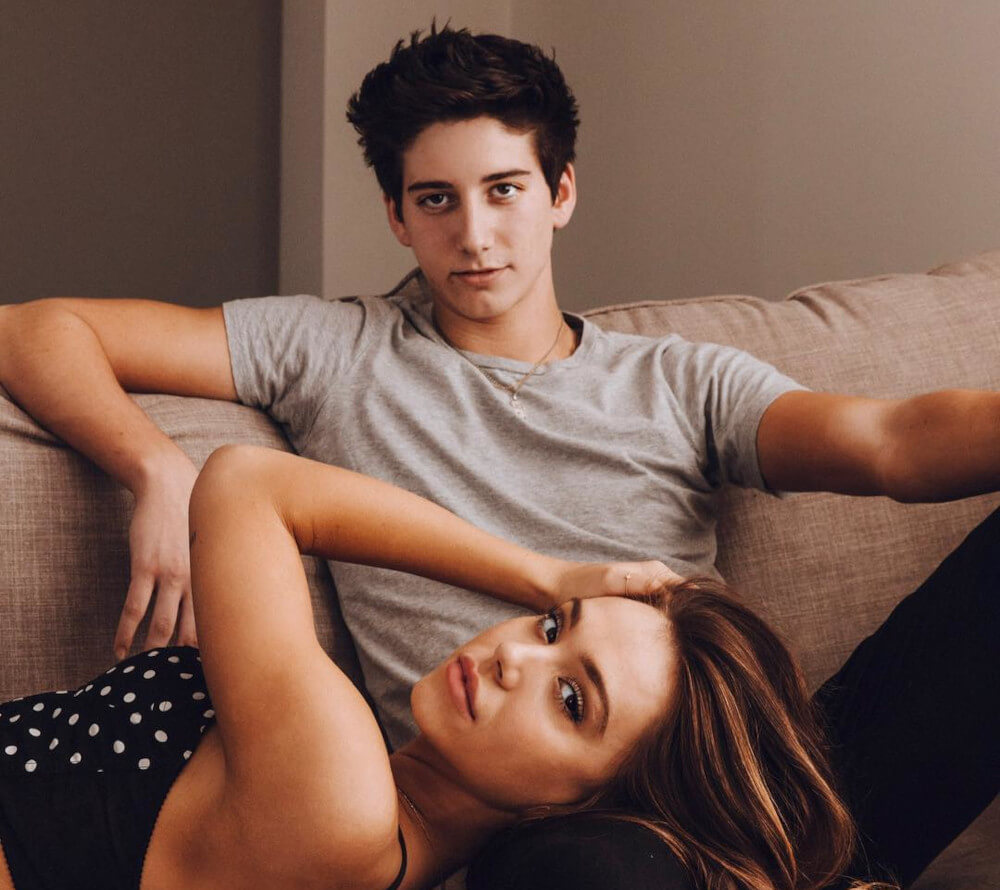 Milo Manheim and Alexis Ren