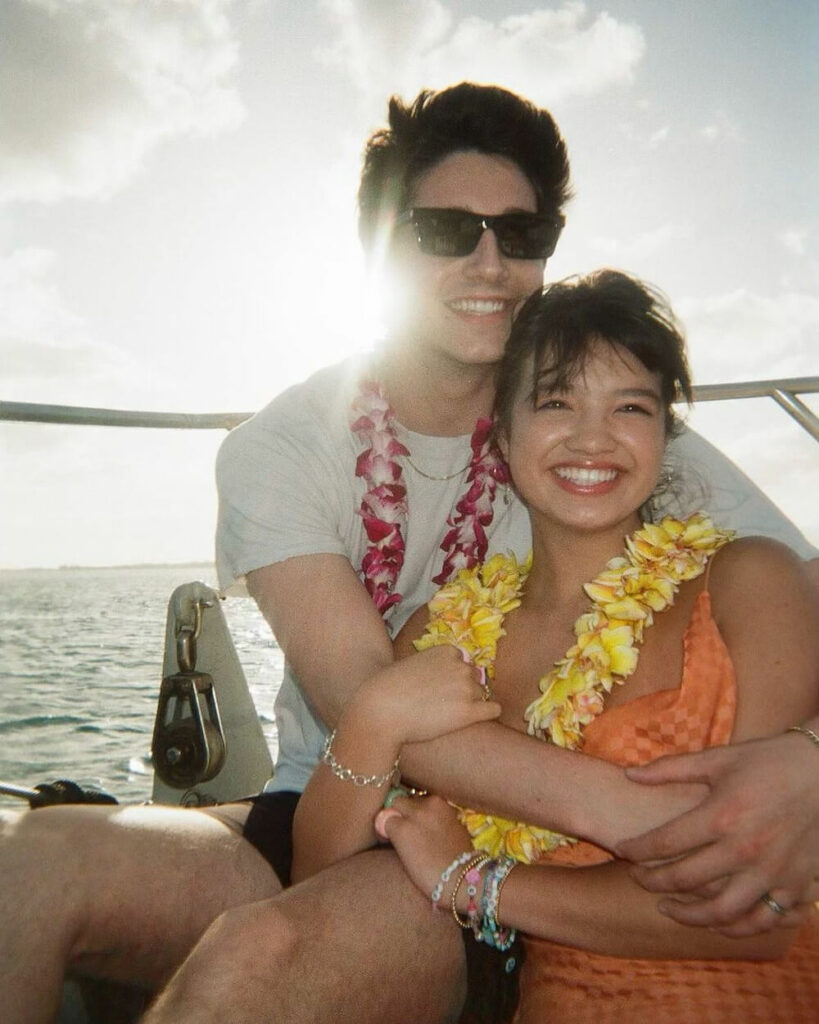 Milo Manheim and Peyton Elizabeth Lee