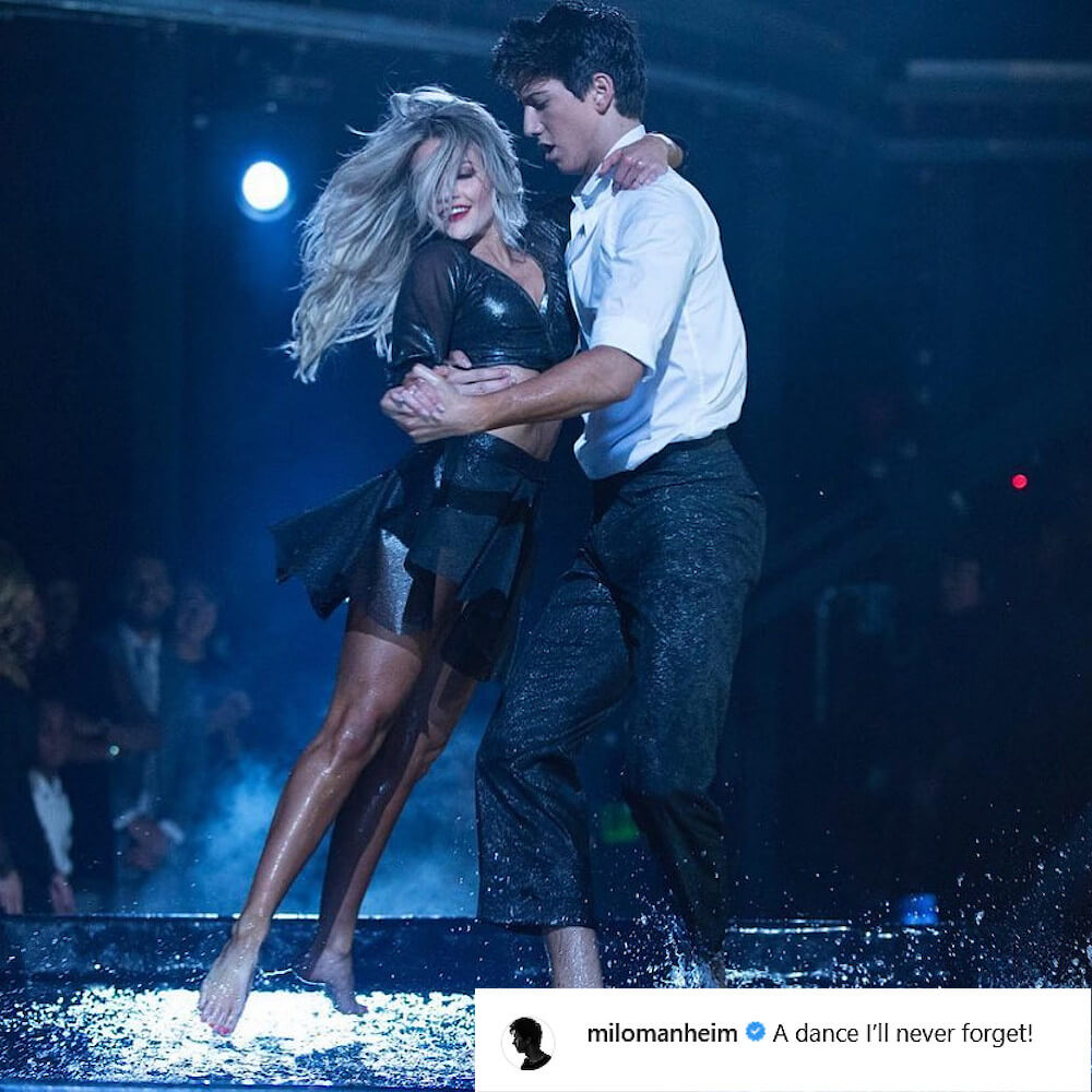 Milo Manheim and Witney Carson Dance with the Stars