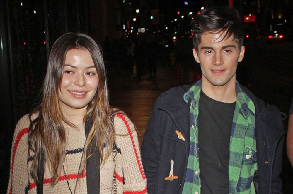 Miranda Cosgrove and ex boyfriend Max Ehrich