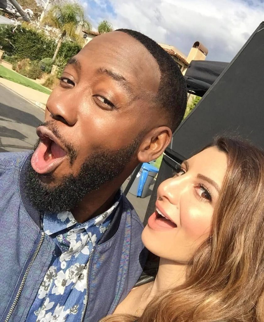 Nasim Pedrad and ex Lamorne Morris