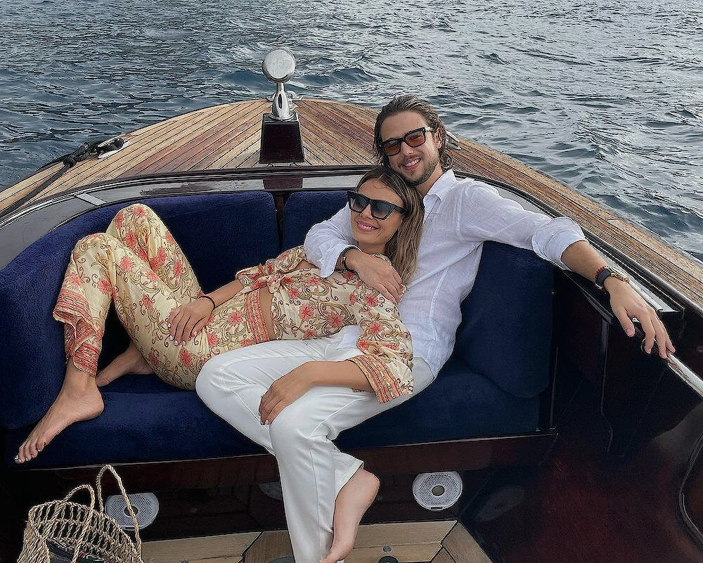 Nathalie Kelley with boyfriend Andrès Alonso